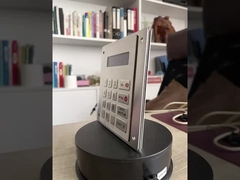 Aço inoxidável 304 de baixa potência com teclado metálico de ecrã