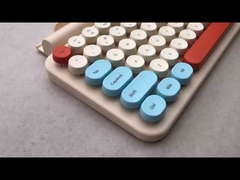 teclado de plástico de escritório, teclado conectado Bluetooth, teclado específico para iPad